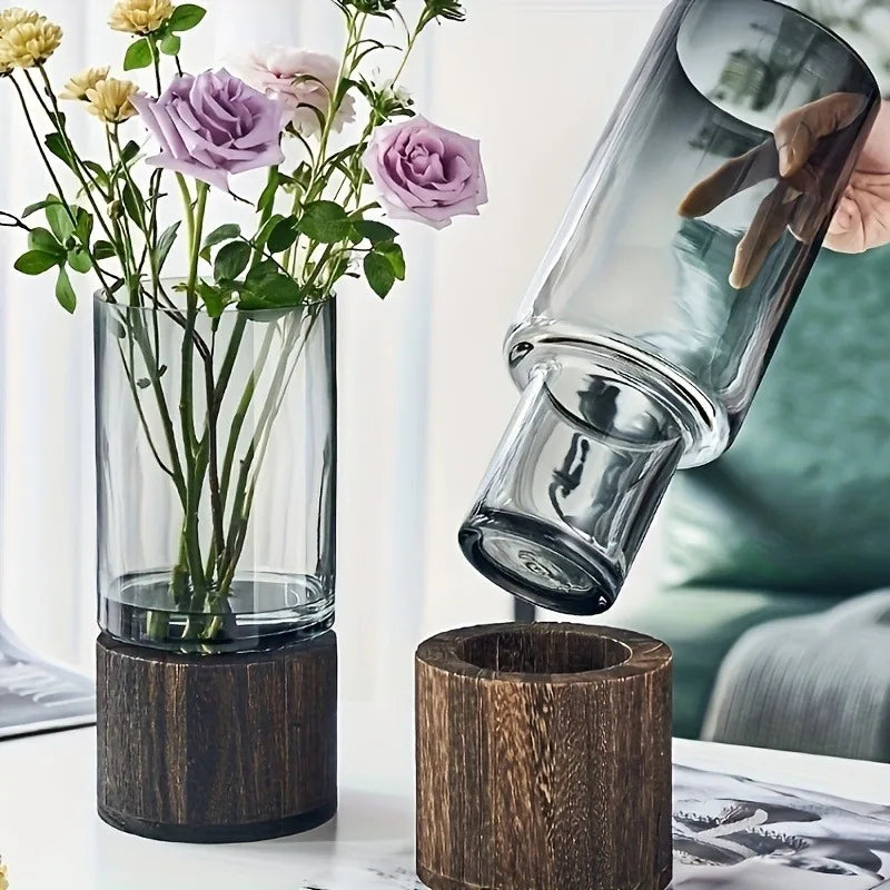 The Solis Smoked Vase