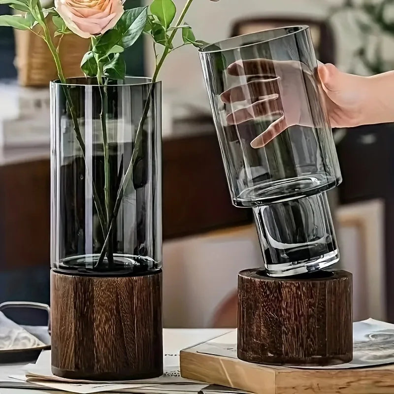 The Solis Smoked Vase