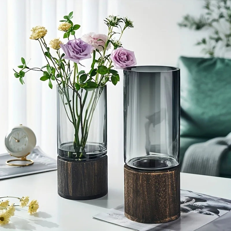 The Solis Smoked Vase